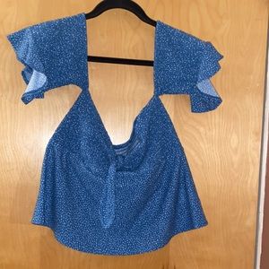 Off the shoulder shirt